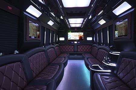 Fancy party bus